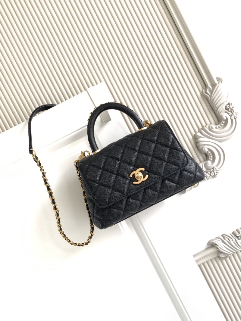 Ch**el top handle bags